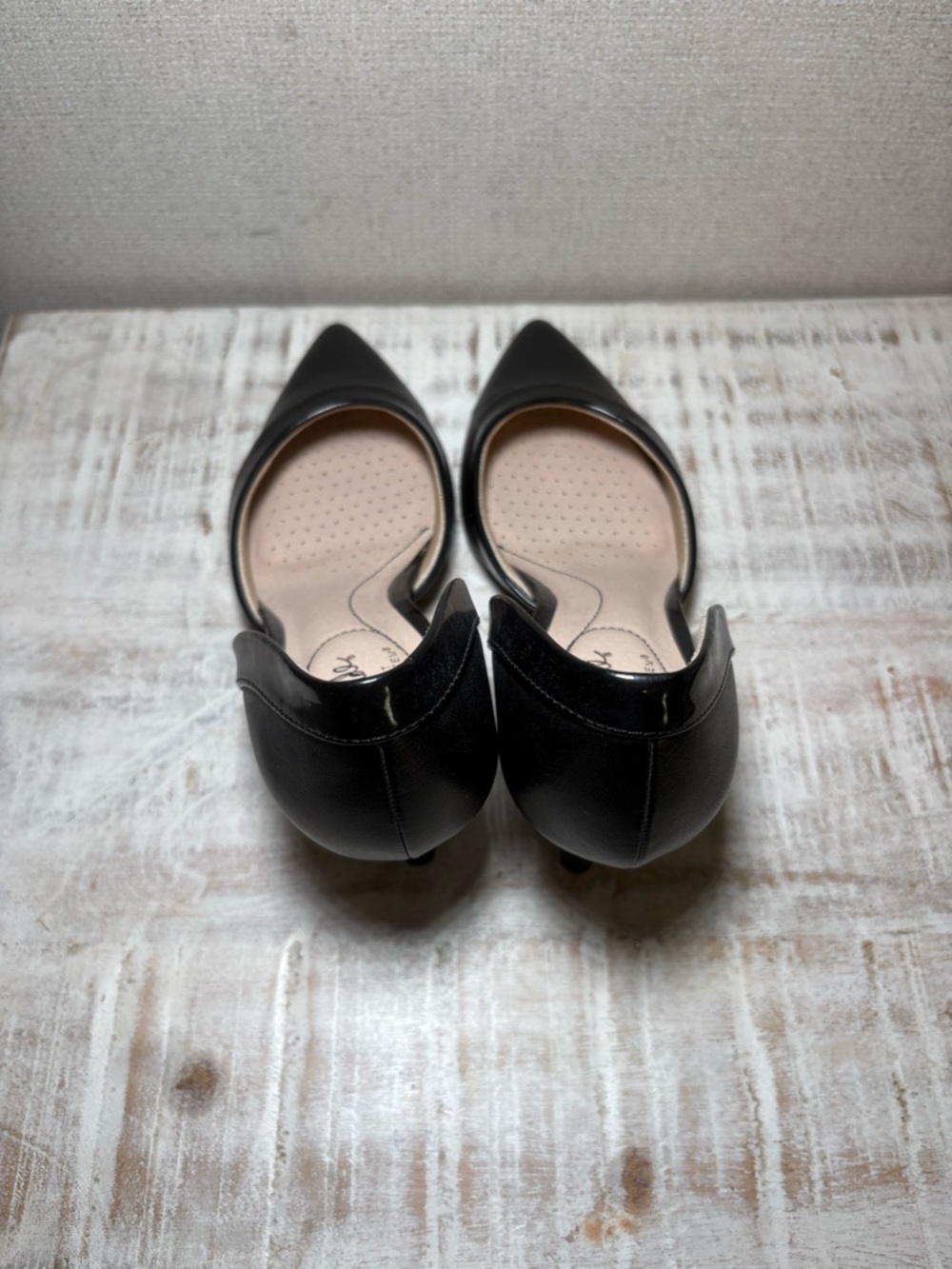 Life Stride Black Pointed D'Orsay Pumps - Picture 3 of 7